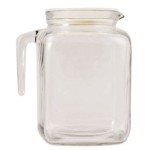 1 Gallon Glass Pitcher With Lid