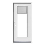 36 Inch Full Glass Exterior Door With Blinds