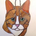 Cat Stained Glass Templates