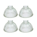 Clear Glass Bell Shade Replacement