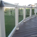 Clear Plexiglass Deck Railing