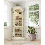 Corner Curio Cabinets With Glass Doors