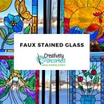 Faux Stained Glass Kits