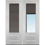 Fiberglass Exterior Door With Blinds