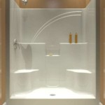 Fiberglass Shower With Two Seats