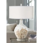 Fillable Clear Glass Base Table Lamps