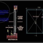 Fixed Glass Window Detail Cad