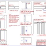 Frameless Glass Door Detail Drawing