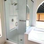 Frameless Half Glass Shower Doors