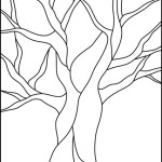 Free Printable Stained Glass Tree Patterns