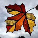 Free Stained Glass Maple Leaf Pattern