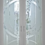 Frosted Glass Double Interior Doors