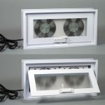 Glass Block Basement Window Exhaust Fan