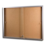 Glass Bulletin Board Case