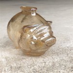 Glass Piggy Banks Vintage