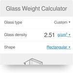 How Much Does Tempered Glass Weight Per Square Foot