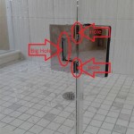 How To Adjust Framed Glass Shower Door Hinges