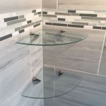 How To Install Glass Corner Shelf In Tile Shower