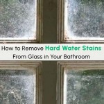 How To Remove Water Stains From Glass Windows