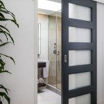 Internal Frosted Glass Bathroom Doors