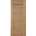 Internal Oak Veneer Doors With Glass Panels