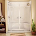 One Piece Fiberglass Shower Stall Installation