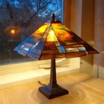 Prairie Style Stained Glass Lamp Patterns