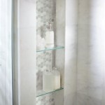 Shower Niche With Glass Shelf