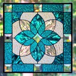 Simple Faux Stained Glass Patterns