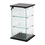 Small Glass Display Cabinet With Lock