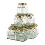 Square Glass Jars