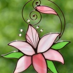 Stained Glass Flower Suncatcher Patterns