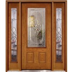 Wood Doors With Glass Panels